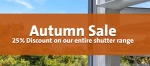 Autumn Sale orange banner